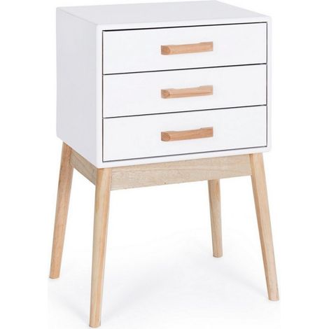 Cassettiera Legno Bianco Moderna da Interno - EXCEPTIONAL (1/5)
