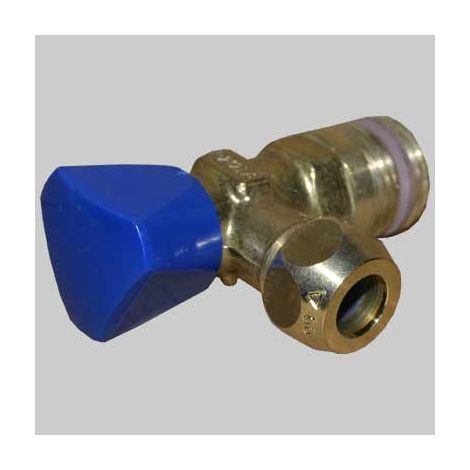 RUBINETTO D' ARRESTO PER CASSETTA INCASSO GROHE MODELLO GD2  1/2 x 3/8     GROHE