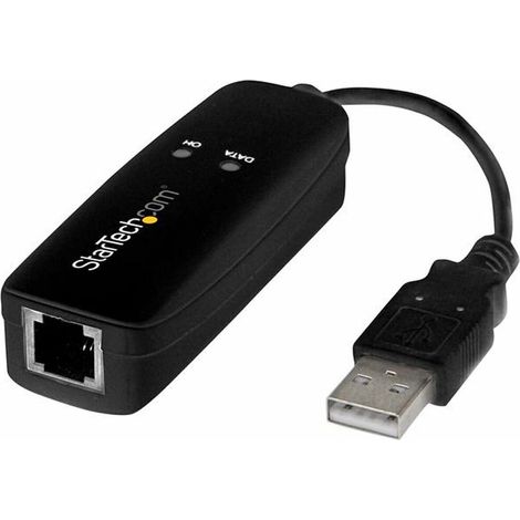 Módem Fax USB Startech 56K V.92 Hardware Externo USB 2.0 (1/3)