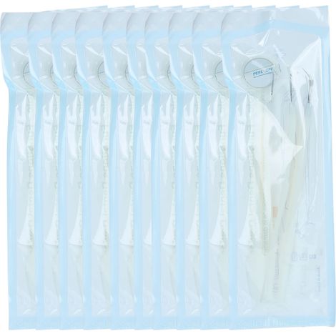 10 Pièces Kit Dentaire Miroir Brucelles Grattoir à Tartre Outils de Détartrage (1/5)