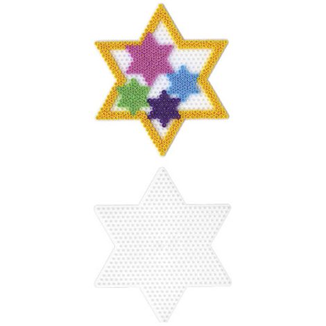 Plaque de base Hama pour perles à repasser, grande étoile