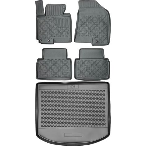 Juego de alfombrillas para coche y maletero para Hyundai ix35 SUV (2010-2016) (1/5)