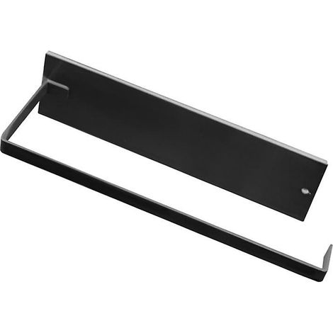 porte-rouleau Magntique Ima, Support Pour Rouleau Essuie-tout, 22 X 7.5 X 6 Cm En Mtal Thermolaqu, Noir, Fixation Sans Perage Grce L'aimant Ou La (1/5)