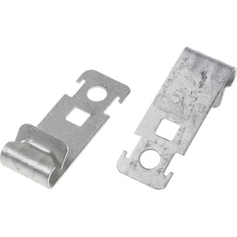 Support & pince de suspension de la poutre, Acier, Epaisseur de la bride 5 7 mm ( Prix pour Paquet de 25 )