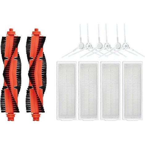 Avec Xiaomi Mijia STYTJ02YM 2S/3C Conga 3490 Viomi V2 PRO/V3 SE de remplacement Accessoires Main Side Brosse HEPA Filtre (1/5)