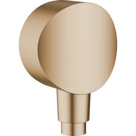 Hansgrohe Fixfit - Duschbogen S mit Rückschlagventil, Bronze gebürstet 26453140