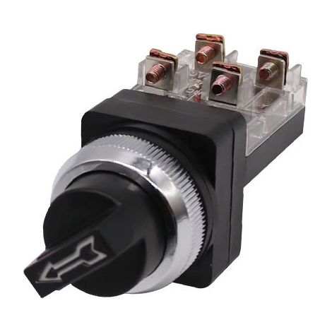 Two-position rotary switch TSS-30/2, two-position rotary handle, 30mm. (1/3)
