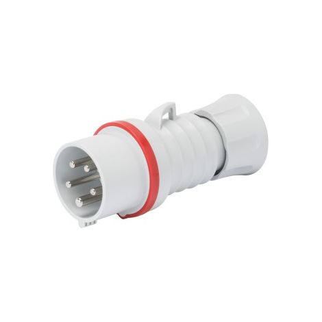 Spina Mobile Diritta IP44/IP54 2P+T 16A 380-415V Rosso 9H