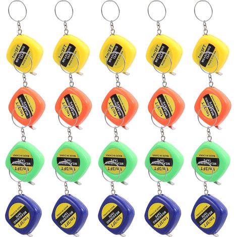 20 mini mètres ruban, rétractable, pour bricolage et atelier (1/5)