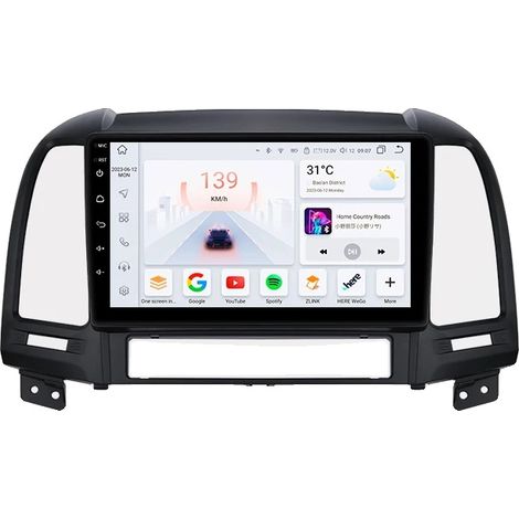 Radio multimedia, pantalla de 9 pulgadas, compatibilidad con Android 13, S8 (1/2)