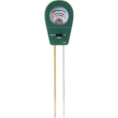 Testeur de pH du sol 3 en 1 pour le sol, la fertilité et le pH du sol détecteur de pH pour le sol fleurs de jardin capteurs de sol (1/5)