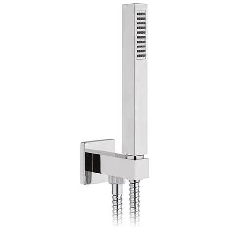 SET DOCCIA QUADRA PRESA ACQUA FLEX E DOCCETTA Misura: Cromo
