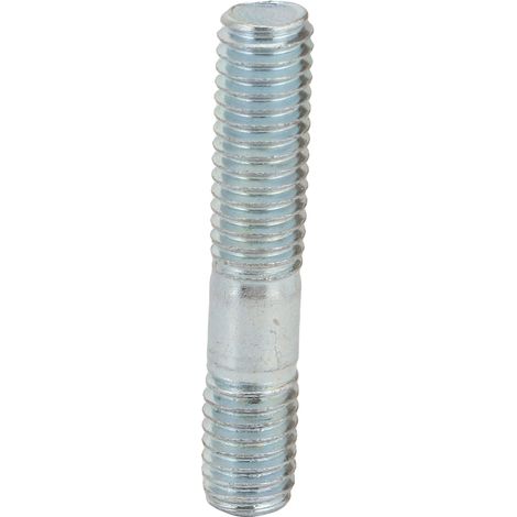 GOOFIT Motorradteile Horizontales Auspuffrohr Doppelendbolzen (1/4)
