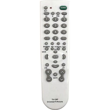 Universal TV Remote Control TV-139F Multi-Functional Remote Control Smart Remote Controller Replacem (1/5)