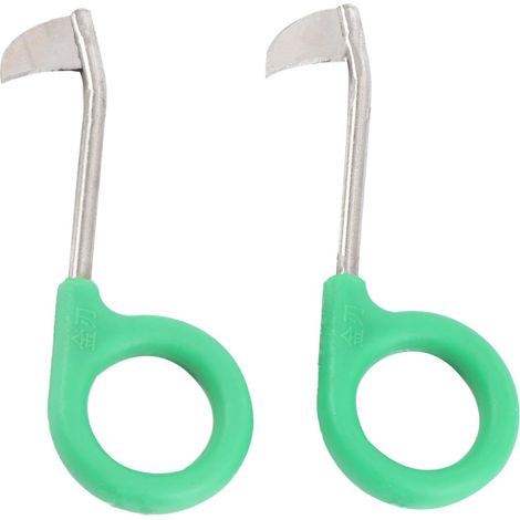 2 Pièces Coupe anneau en Acier Outil à Bords Fins No1 jardin verger extérieur (1/5)