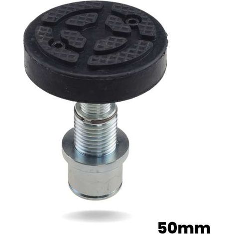 Pie de gato hidráulico con goma (para orificio de Ø 50 mm) (1/5)