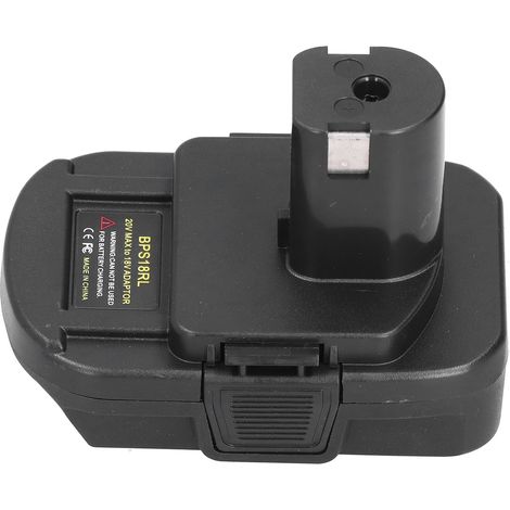 Adaptateur de Batterie Stanley vers Ryobi pour Outils 18V sans Fil Compatible BPS18RL