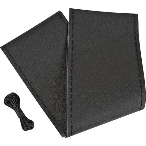Standard, coprivolante in pelle - L - Ø 37/39 cm - Nero (1/4)
