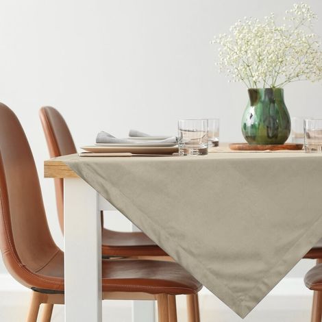 Eurofirany exklusive Melinda Tischdecke 85 x 85 cm beige (1/3)