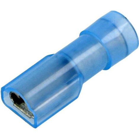 Connecteur plat 4.8mm 0.5mm femelle 1.5-2.5mm2 x5 bleu