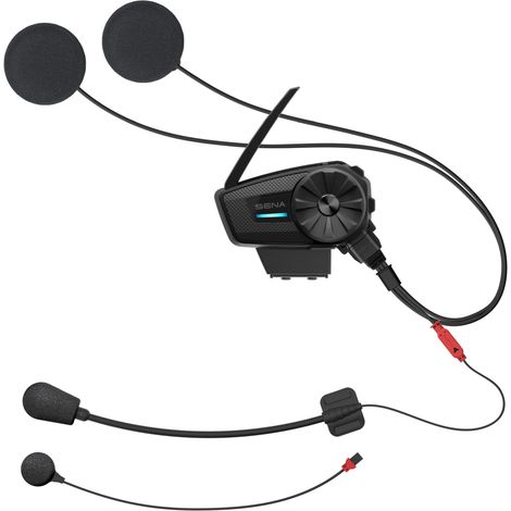 SENA Spider ST1: Citofono mesh 2.0 con altoparlanti HD, 2 set (senza FM) (1/3)