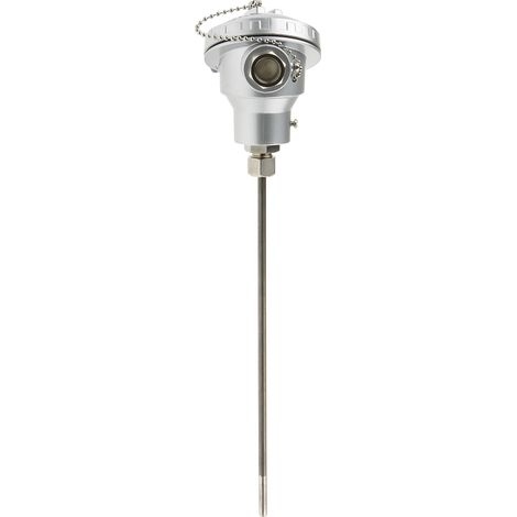 Thermocouple type K Ø 6mm, L 250mm, +1100°C max à Tête de connexion ( Prix pour 1 ) (1/4)