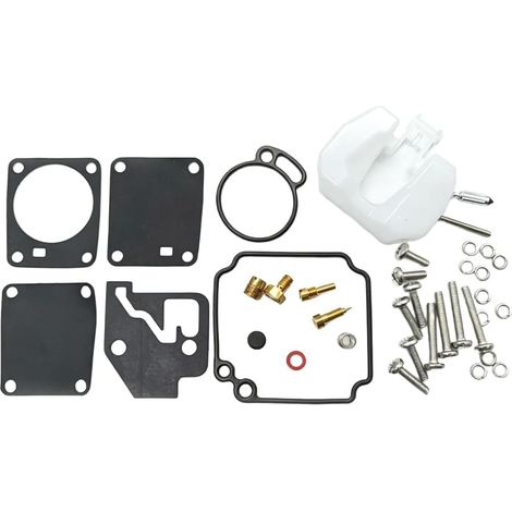 Ensemble Joints Carburateur Compatible 2 Cycles  Compatible 63V-W0093-00, moteur hors-bord 2 pour temps, précises, overhaul complet (1/5)