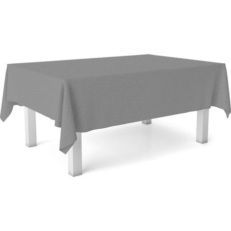 100x200 cm, resistente a las manchas, fabricado en España, impermeable, gris. (1/3)