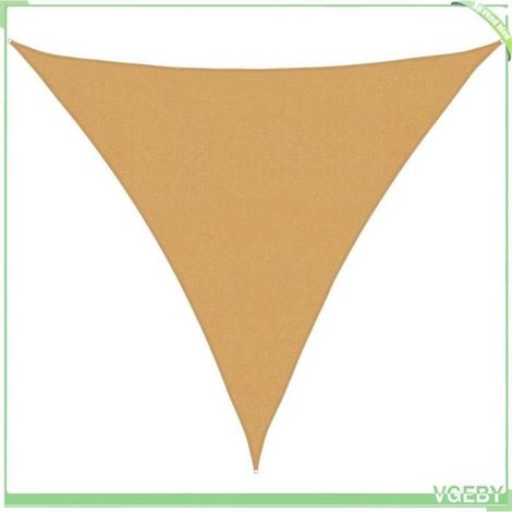 Voile d'ombrage - FAFEICY - 4002055 - 160 g/m² - Triangulaire - 3,6x3,6x3,6 m (1/5)