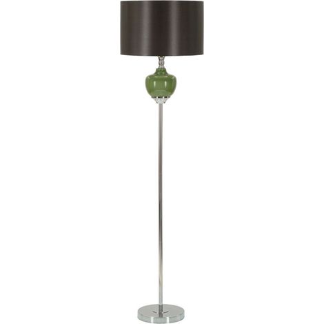 Lampadaire en verre vert, diam. 40x160 cm – Eva One (1/5)