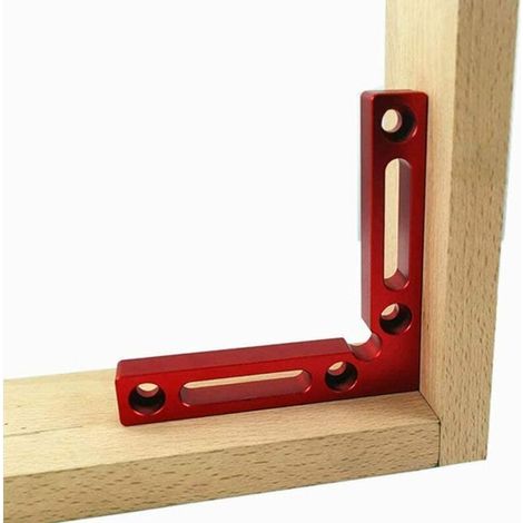 Équerres De Positionnement À 90 Degrés En Alliage D'Aluminium, Carré De Serrage 12 X 12 Cm, Pinces À Angle Droit, Outil De Menuiserie Pour Le Serrage De Boîtes, Cadres Et Armoires D'Ét