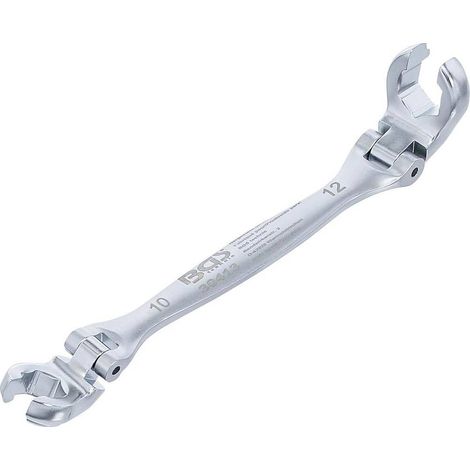 Clé à Tuyauter pour Conduites de Frein 10 x 12 mm - Précision et Fiabilité, Acier, Pro - D-Work (1/5)