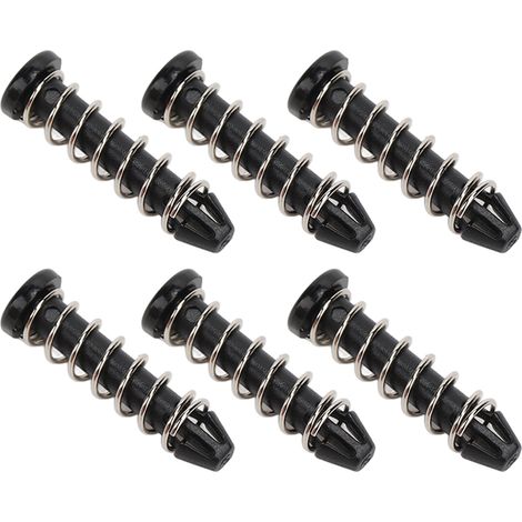 Lot de 100 chevilles fixation radiateur 18,6 mm clips montage ventirad plastique accessoires fixation (1/5)