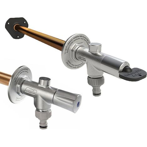 FROSTI® PLUS Frostsichere Außenarmatur Frosti-Plus KEMPER, DN15 BI. f. Wandstärken 150-415mm FROSTI® PLUS Frostsichere Außenarmatur Frosti-Plus KEMPER, DN15 BI. f. Wandstärken 150-415mm (1/4)