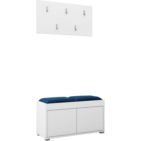 Conjunto para recibidor Comfivo Tutela, Manila 26, 0x0x0cm, Aglomerado laminado, Tapiz, Colocada, Montada en la pared (1/4)