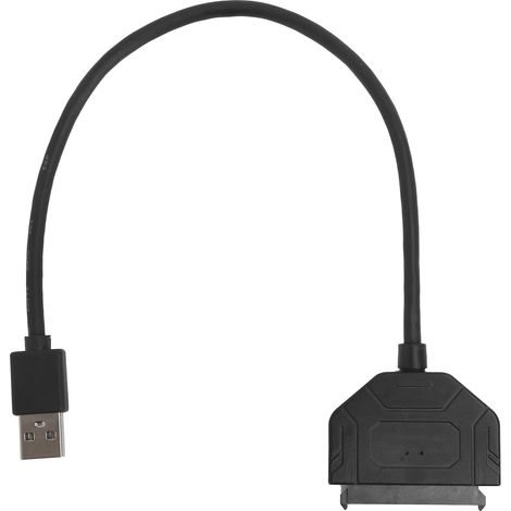 Adaptateur USB 3.0 SATA 2,5 pouces pour disque dur SSD/HDD, câble de connexion pour ordinateur portable et accessoires PC (1/5)