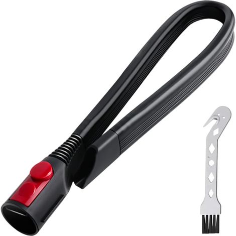 Flexible Fugendüse für Gen5 Staubsauger der Modelle V7, V8, V10, V11, V12 und V15, mit einer extra langen 58 cm/1,9 Fuß Flachdüse und einem Verlängerungsdüsenaufsatz zum Reinigen unter Möbeln. (1/5)