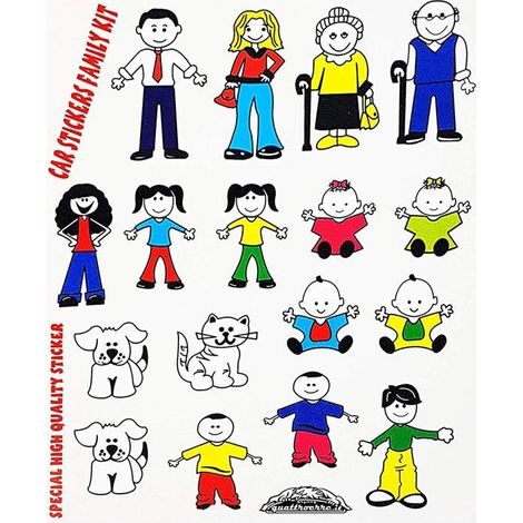 Family Car Stickers (1/2)