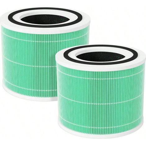 2 filtres de remplacement Core 300, compatibles avec les purificateurs d'air LEVOIT Core 300 et Core 300S, filtre HEPA véritable H13 et filtre à charbon actif (1/5)