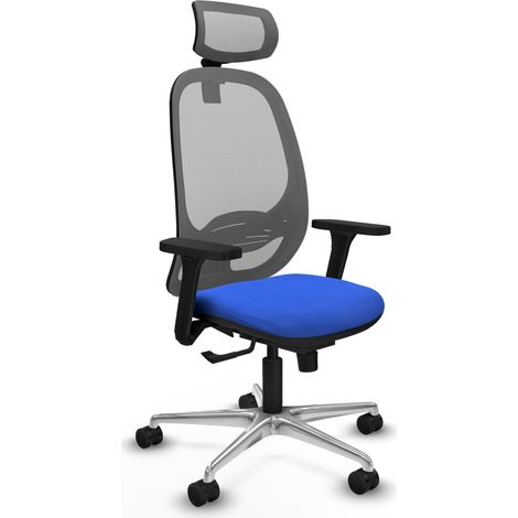 Silla de oficina piqueras y crespo Cilanco gris cómoda ajustable (1/2)
