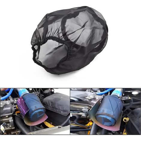 Lntyq Couvercle De Protection De Filtre à Air, Housse De Protection Anti-Poussière Pour Filtre à Air Moto, Air Filter Sock Pour Prefilter Couvercle Protection(1.2cmx1.5cm)