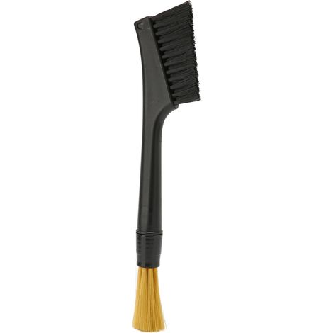 Brosse à café design ergonomique avec trou de suspension, poignée ronde et poils doux pour un nettoyage efficace en café (1/5)