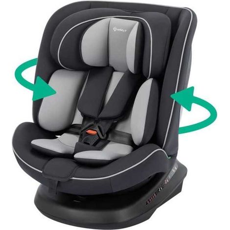 Siège auto SAFETY 1ST Cosmo I-Safe I-Size 0-12 ans 40-150 cm rotatif 360° (1/5)