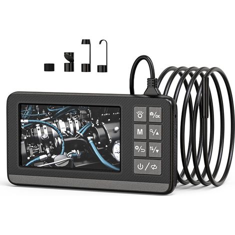 Industriel Endoscope 1080P 4.3 Pouce HD Numérique Endoscope Inspection Caméra IP67 Étanche Objectif Unique 3 Mètres,de (1/5)
