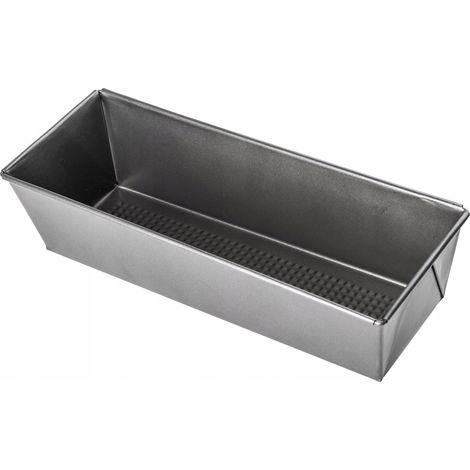 KADAX Backform, mit Antihaftschicht, Grau, 31 x 11,5 x 7,5 cm
