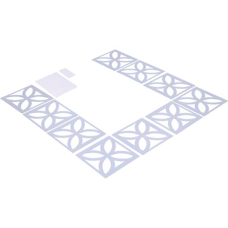 Autocollant Miroir Moderne pour Plafond ou Mur, Décoration DIY Salon et Intérieur (1/5)