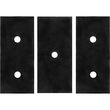 Set mit 3 waschbaren und wiederverwendbaren Herdschonern