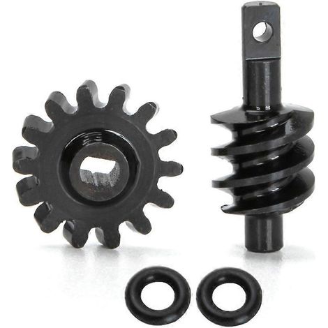 Für Axial SCX24 Stahl-Overdrive-Differential-Schneckenradsatz-14T- (1/4)