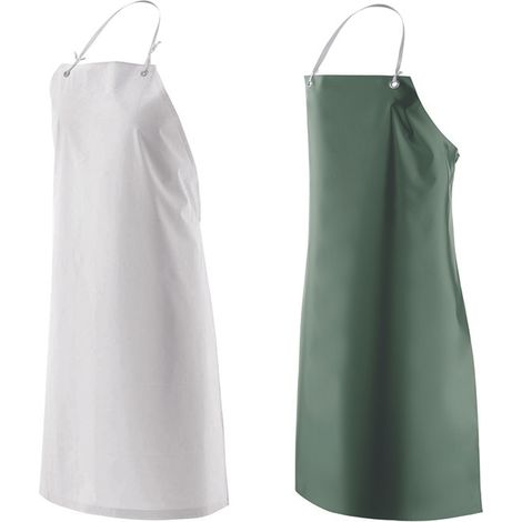 Grembiule da lavoro pvc - Colore: Verde - Specifiche: cm 75x110 - 5 pz