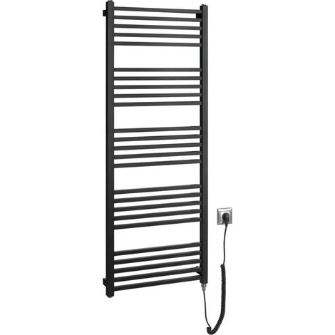 Sapho Metro-E - Elemento riscaldante 50x134 cm, 500 W, nero opaco ME513B (1/3)